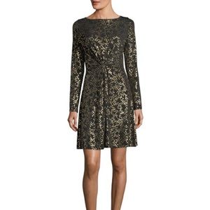 NWOT Michael Kors Metallic Star Dress